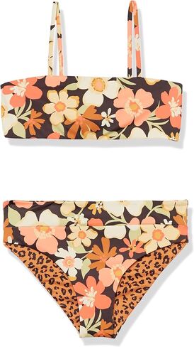 Billabong Girls' Standard Wildflower Rev Tank Swim Set in Saudi Arabia