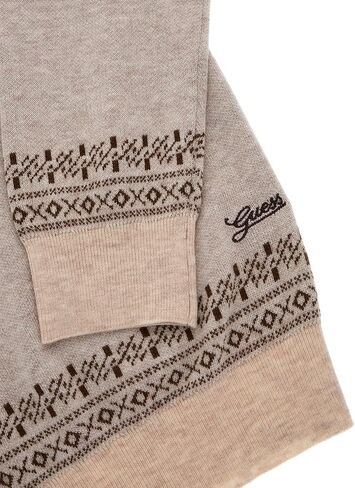 GUESS Men's Adrian Long Sleeve Crew Neck Bandana Sweater in Saudi Arabia