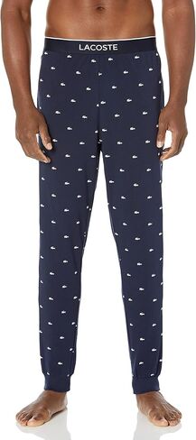 Lacoste Men's All Over Croc Print Pajama Pant in Saudi Arabia