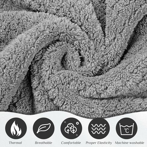Tigeen 12 Pcs Bath Wraps for Women Spa Robe Adjustable Closure Elastic Towel Dress for Bath Shower (White,Simple) in Kuwait