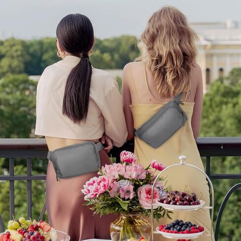 Joysoda Fanny Pack، حقيبة حزام، 40 بوصة حزام قابل للتعديل في كل مكان، للنساء والرجال in Kuwait