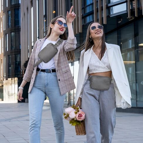 Joysoda Fanny Pack، حقيبة حزام، 40 بوصة حزام قابل للتعديل في كل مكان، للنساء والرجال in Kuwait