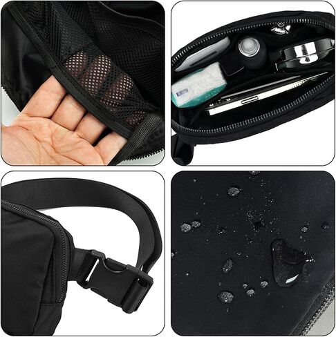 Joysoda Fanny Pack,Belt Bag,40 Inch Asjustable Strap Everywhere Belt Bag,for Women and Men in Kuwait