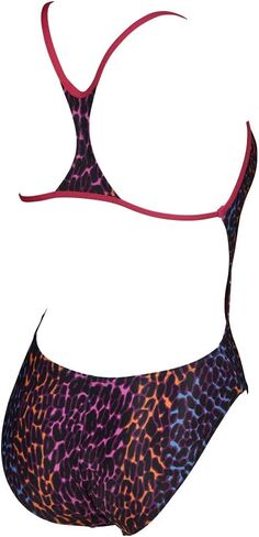 بدلة سباحة نسائية للتدريب الرياضي من ARENA ذات طباعة معززة من الخلف MaxLife قطعة واحدة in Kuwait