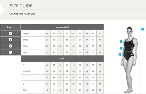 بدلة سباحة نسائية للتدريب الرياضي من ARENA ذات طباعة معززة من الخلف MaxLife قطعة واحدة in Kuwait