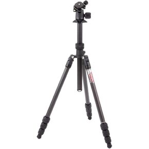 3 Legged Thing Punks Billy 2.0 Carbon Fibre Travel-Friendly Tripod - Compact & Adjustable Camera Tripod with Three Detachable Legs - Copper/Black (BILLYBLACK2.0) in Saudi Arabia