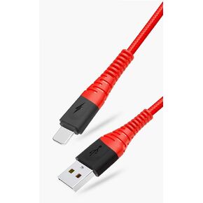 IFLASH Nylon Braided Charge/Data Cable, 1FT Short Charging and Sync Cable for Apple iPhone Xs MAX/XS/XR/X / 8 Plus / 7 Plus 6S 6 Plus 5S SE 2019 2018 in Saudi Arabia