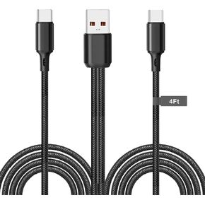 UCEC Dual USB C Cable, 4ft USB A to USB Type C Splitter Charging Cable in Kuwait