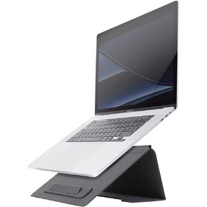 ايرغومي حامل لابتوب عالمي من تيتان رقم 13، حامل تابلت متعدد الزوايا قابل للتعديل وقابل للطي للجوال والقارئ الالكتروني والرسم والكتابة بزاوية رؤية مريحة، نحيف وثابت (11.7 انش × 8.25 انش) in Kuwait