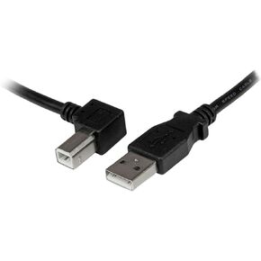 StarTech 2m USB 2.0 USB-A to Right Angle USB-B Cable - M/M (USBAB2MR) in Saudi Arabia