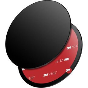 eSamcore 3M VHB Adhesive Dashboard Pad Replacement Mounting Disk for All Suction Cup Car Mount [Diameter: 3.15"] [2-Pack] in Kuwait