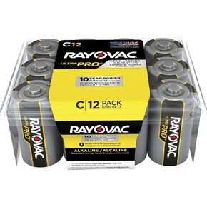 Rayovac C Batteries, Ultra Pro C Cell Batteries, 12 Count in Kuwait