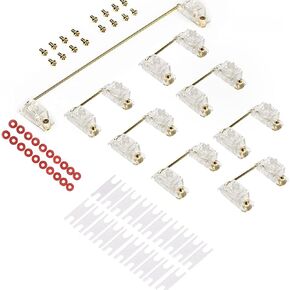 Mechanical Keyboard Screw in Stabilizers with 2U 6.25U for 41/64/87/104/106 Cherry Mx Switches Mechanicka Keyboard