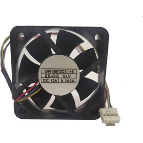 G5015M12D1 + 6 5 سم 5015 12 فولت 0.200 أمبير 4 أسلاك PWM سرعة تنظيم مروحة التبريد in Kuwait