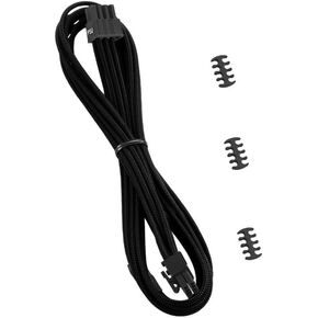 CableMod C-Series Classic ModMesh Sleeved 8-pin PCI-e Cable for Corsair Type 4 RM Black Label/RMi/RMX (Black, 60cm) in Saudi Arabia