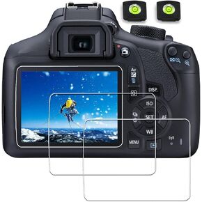 Rebel T6 T7 Screen Protector Compatible Canon Eos Rebel T6 T7 Camera,debous Anti-finger Tempered Glass Hard Protective Shiled (3+2pack) in Saudi Arabia
