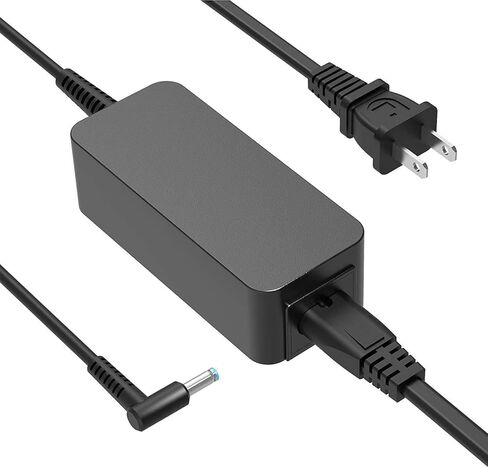 45W AC Charger Fit for HP Pavilion 15-eg0010nr 15-eg0073cl 15-eg0021nr 15-eg0077nr 15-eg0097nr 15-eg0065st 15-eg0067st 15-eh2097nr 15-eg1073cl 15-eg1053cl Laptop Power Supply Adapter Cord in Saudi Arabia