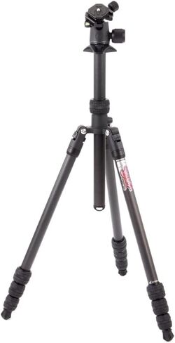 3 Legged Thing Punks Billy 2.0 Carbon Fibre Travel-Friendly Tripod - Compact & Adjustable Camera Tripod with Three Detachable Legs - Copper/Black (BILLYBLACK2.0) in Saudi Arabia