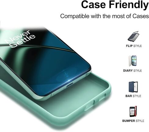 جوبوكي [3 عبوات] متوافق مع الزجاج المقسى بتغطية كاملة X 3 ون بلس 11 شبكة الجيل الخامس 5G 2023، زجاج ثلاثي الابعاد، شفاف HD، خالي من الفقاعات، مضاد للصدمات، ملائم للحافظة، غطاء كامل [درجة صلابة 9] in Kuwait