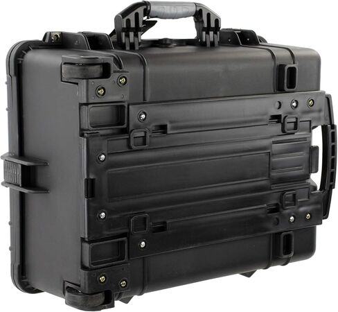 Eylar Medium 21" Protective Roller Camera Hard Case Water and Shock Resistant w/Foam (Black) in Saudi Arabia