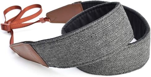 LIFEMATE Camera Shoulder Strap Belt for All DSLR Camera Multi Color Neck Belt for Canon, Nikon, Sony,Pentax, Fujifilm, and Digital Camera (Black) in Kuwait