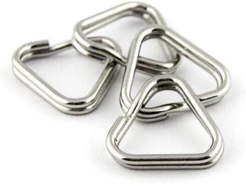 Elefront 4 قطعة الفولاذ المقاوم للصدأ الكروم حزام الكاميرا مثلث سبليت خواتم السنانير لنيكون كانون سوني أوليمبوس بنتاكس DSLR in Kuwait