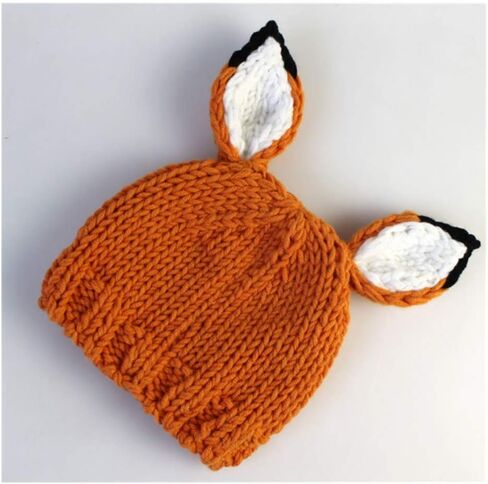 Baby Photography Props Girl Boy Photo Shoot Outfits Newborn Crochet Costume Infant Knitted Fox Hat Pants Photography Shoot in Saudi Arabia