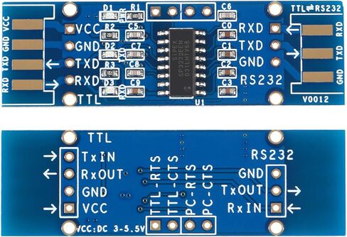 3 قطعة TTL إلى RS232 وحدة TTL RS232 وحدة التحويل المتبادل تحويل المستوى التسلسلي إلى SP232 لـ MCU، ARM، FPGA، لمنفذ Arduino TTL التسلسلي يتصل بجهاز مستوى RS232 in Kuwait