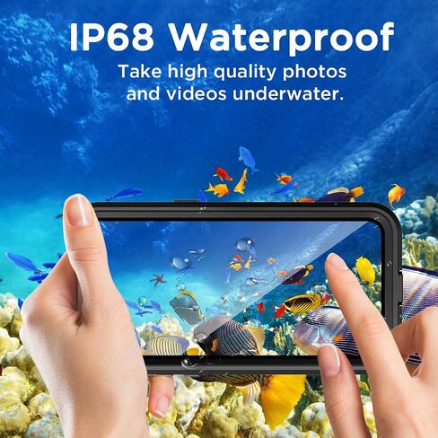 AICase Waterproof Case for iPhone 15 Pro Max(6.7") Snowproof,Dustproof and Shockproof, IP68 Certified Full Body Protection Fully Sealed Underwater Cover for iPhone 15 Pro Max 6.7"_3 in Kuwait