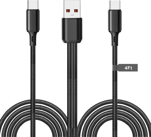 UCEC Dual USB C Cable, 4ft USB A to USB Type C Splitter Charging Cable in Kuwait