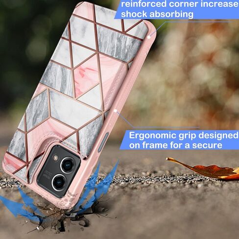حافظة محفظة Tekcoo لهاتف موتورولا موتو جي ستايلس 5G | 2023 فقط | XT2315 الحد الأدنى من جلد البولي يوريثان الفاخر فتحات حامل بطاقة الائتمان النقدية وإغلاق مغناطيسي ومسند غطاء حماية نحيف - ذهبي وردي in Saudi Arabia