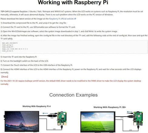 شاشة Ingcool 7 بوصة تعمل باللمس بالسعة IPS شاشة عرض 1024x600 دقة 7 بوصة وحدة HDMI LCD لـ Raspberry Pi، Jetson Nano Developer Kit، الكمبيوتر يدعم أنظمة مختلفة in Saudi Arabia