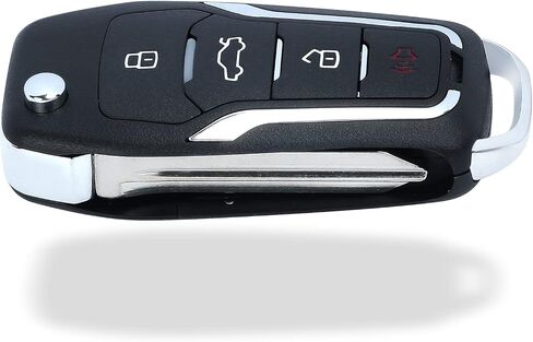 Beefunny Replacement Upgraded Flip Remote Car Key Fob 315MHz 4D63 Chip for Ford Lincoln Mercury FCC ID CWTWB1U345 CWTWB1U331 CWTWB1U322 GQ43VT11T in Kuwait
