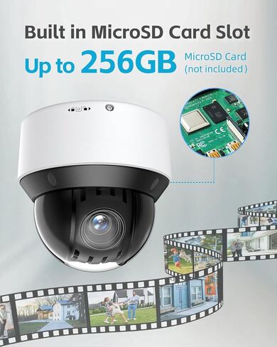 DS-2DE4A425IW-DE HIK 4MP PTZ IP Camera with 25X Optical Zoom, Indoor Outdoor PTZ POE Dome Network Camera with DarkFighter, IR 165ft Night Vision, IP66 Waterproof ,Work with HIK NVR/Hik-Connect APP in Kuwait
