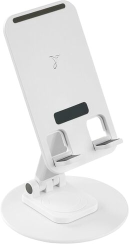 Pure Fi 360-degree Fully Adjustable Foldable Cell Phone Tablet Stand (Black) for iPhone, Samsung Galaxy, Google Pixel, iPad and More in Kuwait