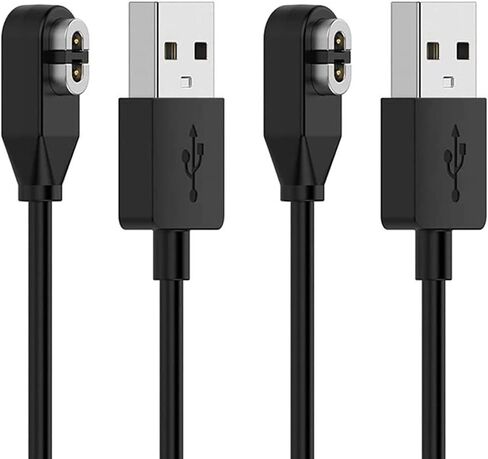 كابل شحن Kissmart متوافق مع Shokz OpenRun Mini، OpenRun Pro، OpenRun، AfterShokz Aeropex، OpenComm، سلك شاحن بديل لسماعات AfterShokz [عبوتين، 3.3 قدم/1 متر] in Kuwait