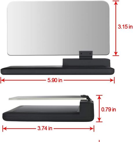 Car GPS Mobile Head Up Display Holder with HD Image Reflection for HUD, Smartphone, iPhone, Samsung, Car Navigation (Up to 6 Inches) in Saudi Arabia