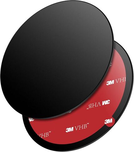 eSamcore 3M VHB Adhesive Dashboard Pad Replacement Mounting Disk for All Suction Cup Car Mount [Diameter: 3.15"] [2-Pack] in Kuwait