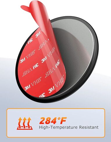 eSamcore 3M VHB Adhesive Dashboard Pad Replacement Mounting Disk for All Suction Cup Car Mount [Diameter: 3.15"] [2-Pack] in Kuwait
