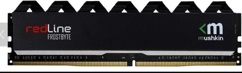 Mushkin Redline Black - DDR4 DRAM - مجموعة ذاكرة UDIMM سعة 64 جيجابايت (2 × 32 جيجابايت) - 3600 ميجاهرتز (PC4-28800) CL-18 - ذاكرة الوصول العشوائي المكتبية 288 دبوس 1.35 فولت - غير ECC - قناة مزدوجة - مبدد حراري أسود FrostByte - (MRC4U360JNNM32GX2) in Kuwait
