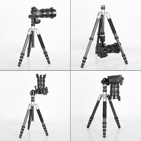 او بي او ان 3 حوامل ثلاثية لكاميرات دي اس ال ار الرقمية مع لوحة سريعة الفك ورأس كروية، فضي in Kuwait