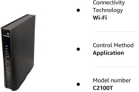 CenturyLink Prism TV Technicolor C2100T 802.11AC Modem Router Gigabit DSL Fiber 2.4/5GHz (Renewed) in Saudi Arabia