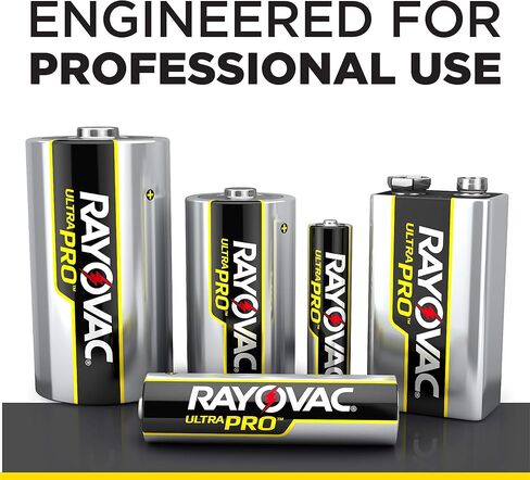 بطاريات Rayovac C، بطاريات Ultra Pro C Cell، 12 قطعة in Saudi Arabia