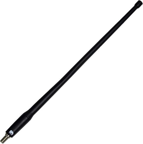 ONE250 13" inches Flexible Antenna, Compatible with Ford F-Series (F-150 F-250 F-350 Super Duty Ford Raptor Ranger Trucks 1997-2023) - Designed for Optimized FM/AM Reception (Black) in Saudi Arabia