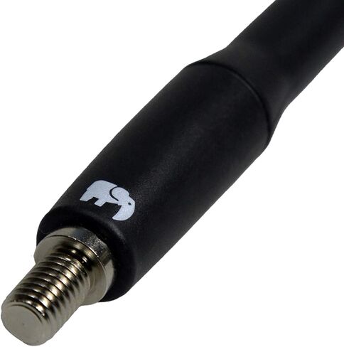 ONE250 13" inches Flexible Antenna, Compatible with Ford F-Series (F-150 F-250 F-350 Super Duty Ford Raptor Ranger Trucks 1997-2023) - Designed for Optimized FM/AM Reception (Black) in Saudi Arabia
