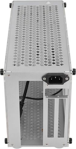 Desktop Computer Chassis Case,K55 Mini-ITX Desktop Chassis Aluminum Alloy Powerful Heat Dissipation Computer Case Chassis,for Gaming Work Entertainment in Saudi Arabia