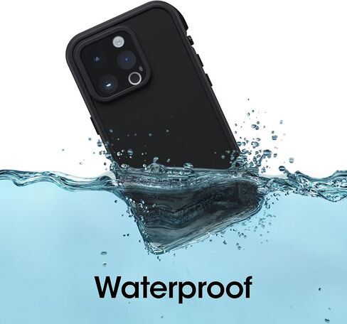 حافظة مقاومة للماء من سلسلة OtterBox FRE مع MagSafe (مصممة بواسطة LifeProof) لهاتف iPhone 14 Pro (فقط) - Valor (أرجواني) in Saudi Arabia