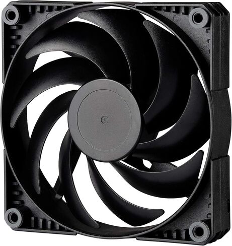 فانتيكس مروحة بي دبليو ام SK120 (PH-F120SK_BBK_PWM) - مروحة 120 ملم، تصميم بتدفق عالي بتسع شفرات، حلقات ترطيب مطاطية - اسود in Kuwait