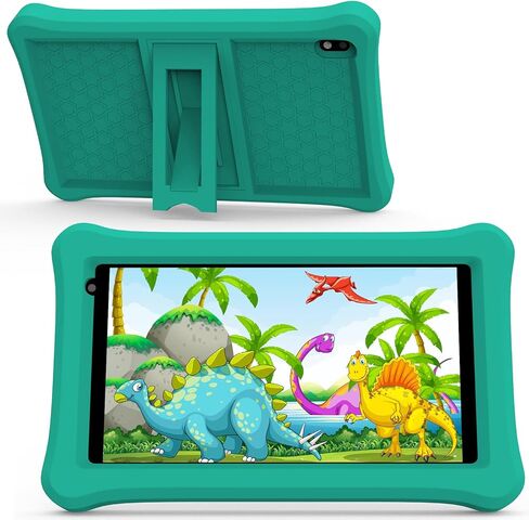 تابلت Bnegynng للأطفال، تابلت 7 بوصة أندرويد 11.0 للأطفال، ذاكرة وصول عشوائي 2 جيجابايت، 32 جيجابايت ذاكرة تخزين داخلية 512 جيجابايت، تحكم في الأبوة، شاشة لمس IPS HD، واي فاي، كاميرا مزدوجة 5 ميجابكسل، بطارية طويلة العمر للأطفال مع حافظة in Kuwait