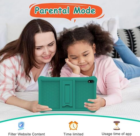 تابلت Bnegynng للأطفال، تابلت 7 بوصة أندرويد 11.0 للأطفال، ذاكرة وصول عشوائي 2 جيجابايت، 32 جيجابايت ذاكرة تخزين داخلية 512 جيجابايت، تحكم في الأبوة، شاشة لمس IPS HD، واي فاي، كاميرا مزدوجة 5 ميجابكسل، بطارية طويلة العمر للأطفال مع حافظة in Kuwait